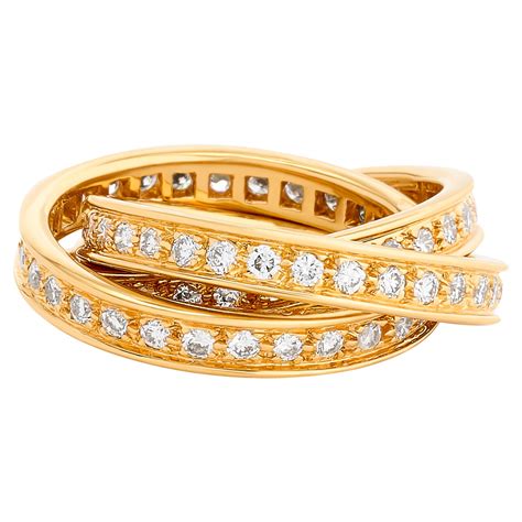 cartier trinity earrings dupe|cartier trinity ring for sale.